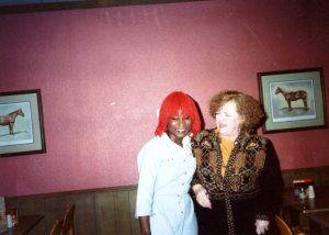 Raggedy Ann Would Be Jealous . . . . Always Willing to Participate. 1990's Oklahoma City, OK